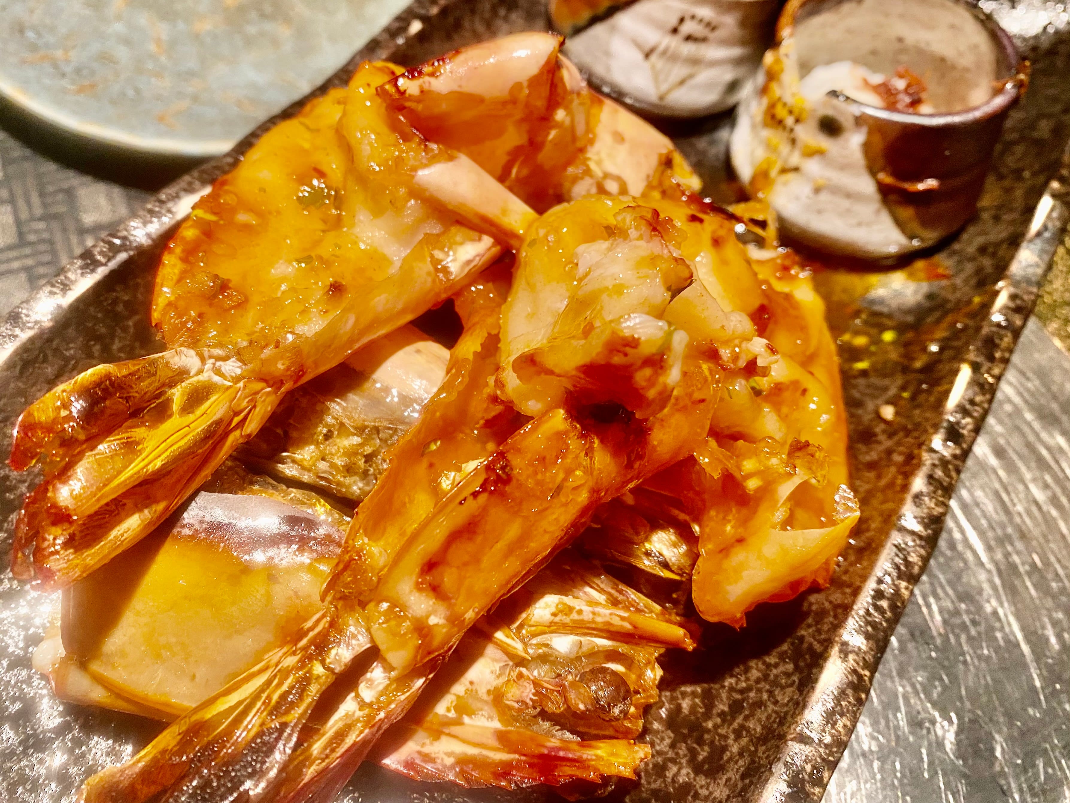 Deilige, kjøttfulle scampi. 