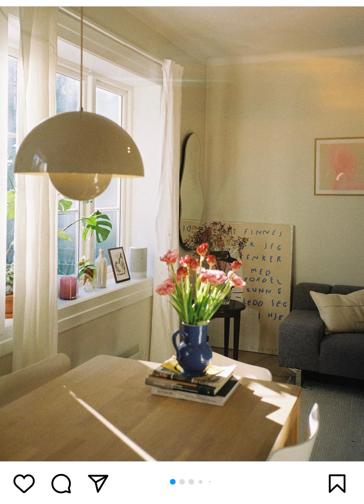 Bilde tatt med engangskamera. Vi orker ikke at noen skal bli støtt av denne saken, så da byr vi enkelt og greit på et bilde fra Vink-journalistens egen Instagram-konto. 