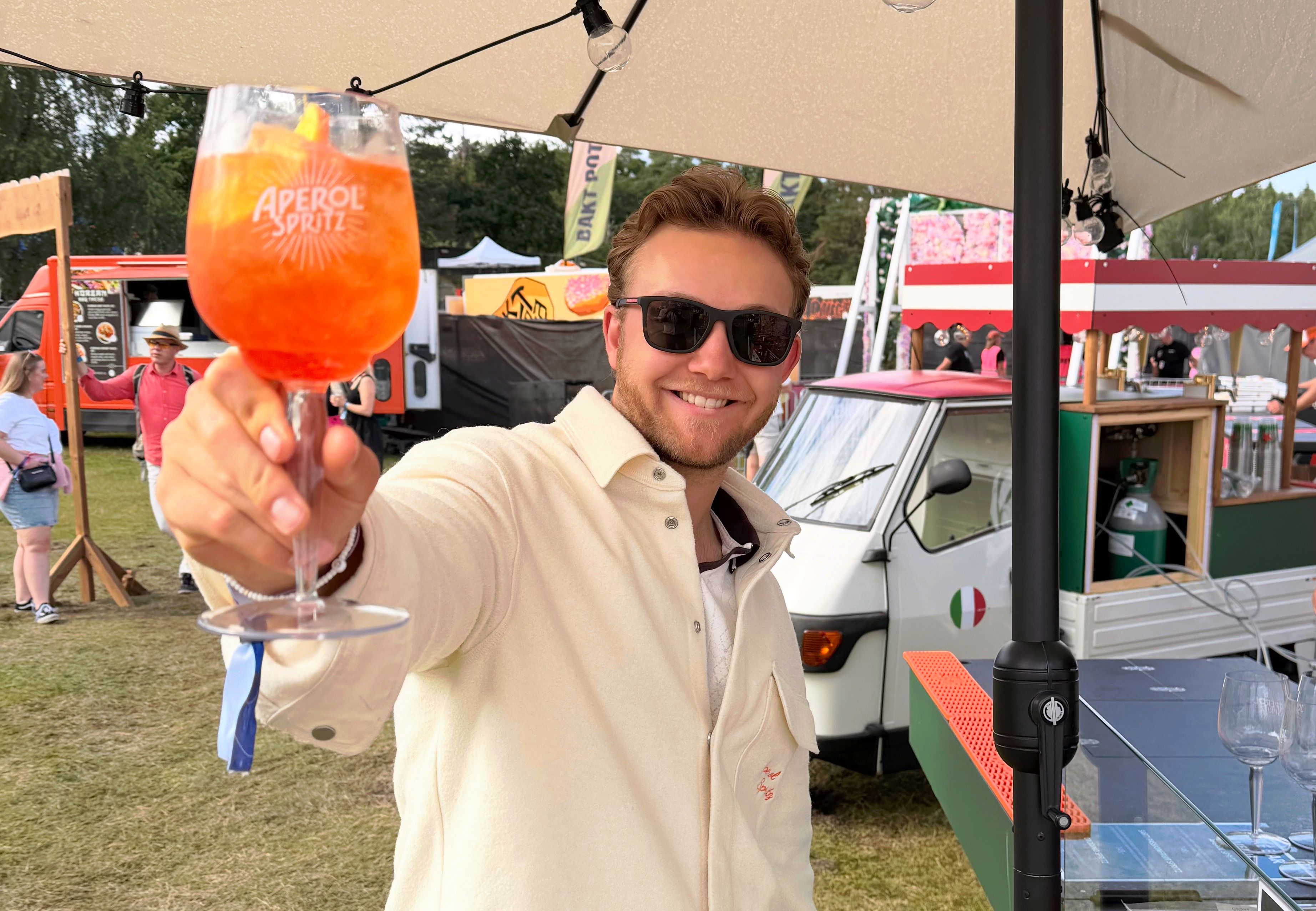 Herman Riber er kanskje det nærmeste vi i Norge kommer en Mr. Aperol.