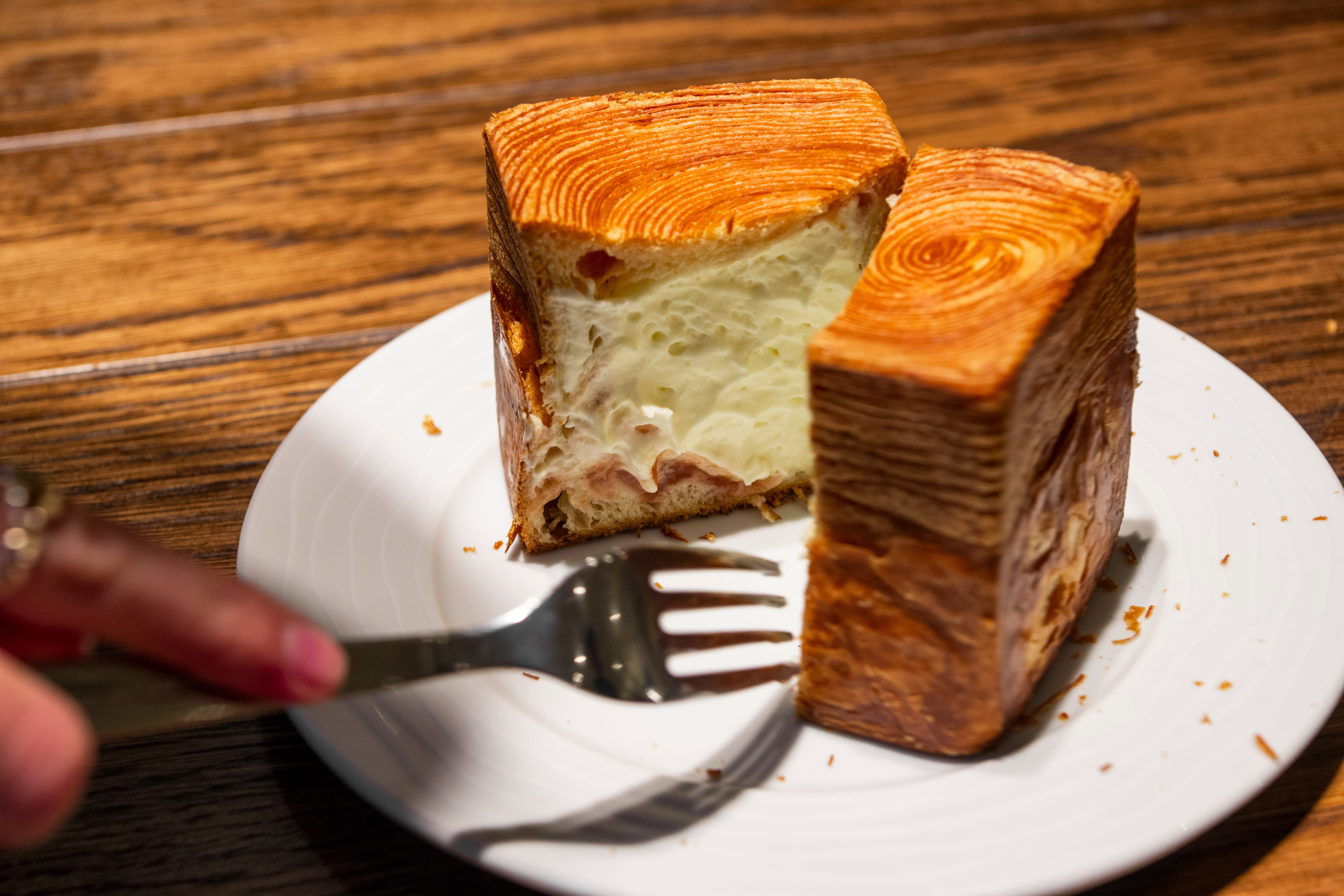 «Cube» kan minne om et bakverk mellom en kake og en bolle. 