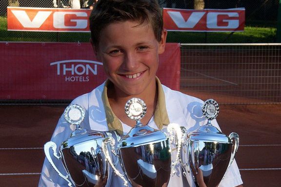 Denne gutten (11) drømte om Nadal