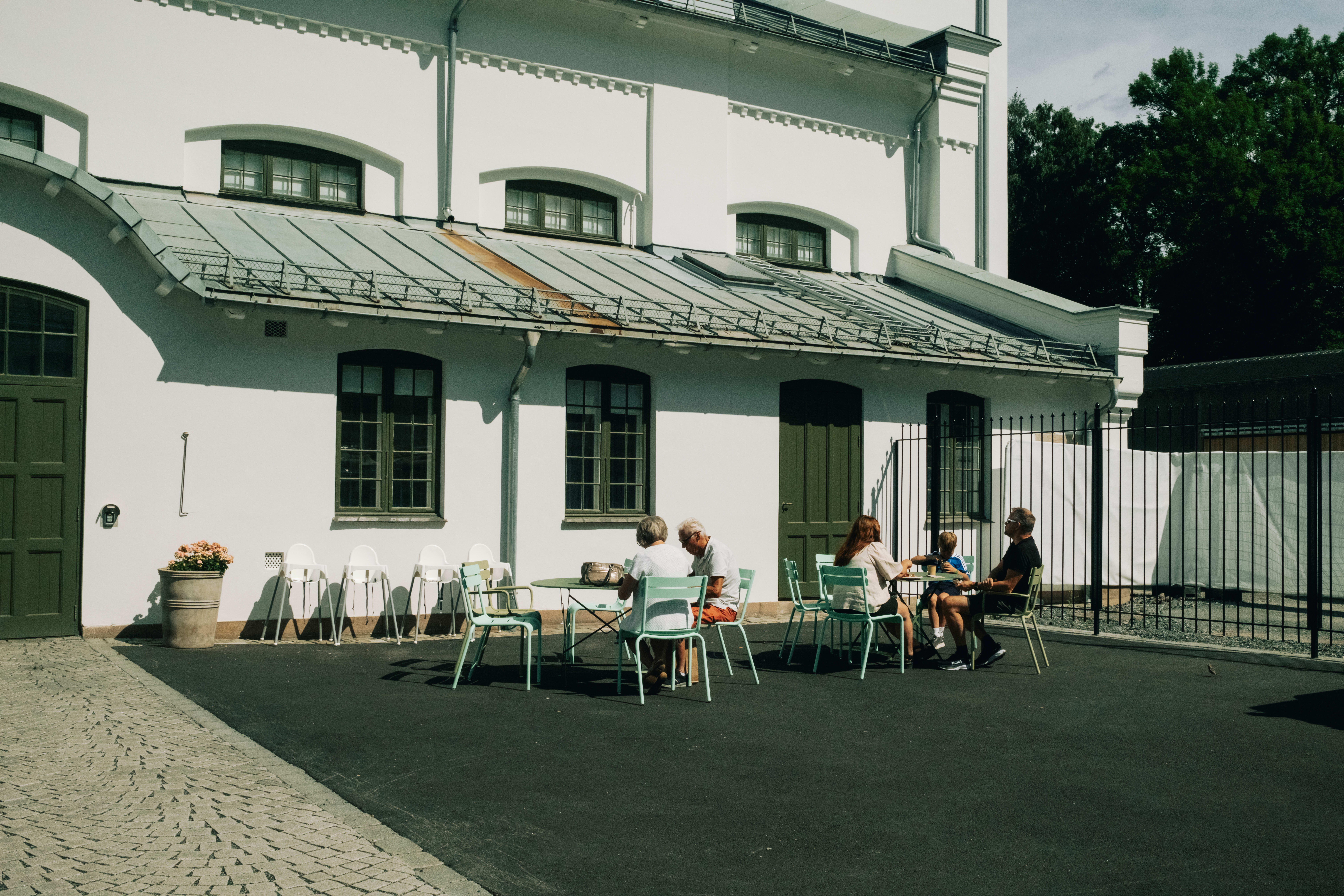 Fint for barnefamilier her inne. 