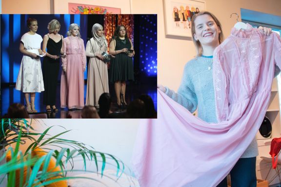 Da Ulrikke Falch (24) endelig kunne være seg selv, valgte hun en Askepott-kjole
