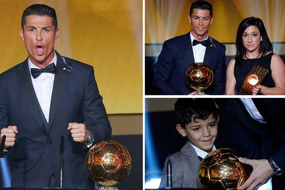 Ronaldo brølte av glede som overlegen vinner av Gullballen