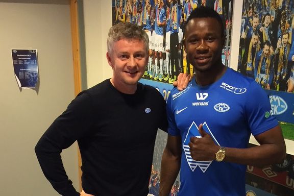 Klar for Molde: Leke James skrev under på treårskontrakt