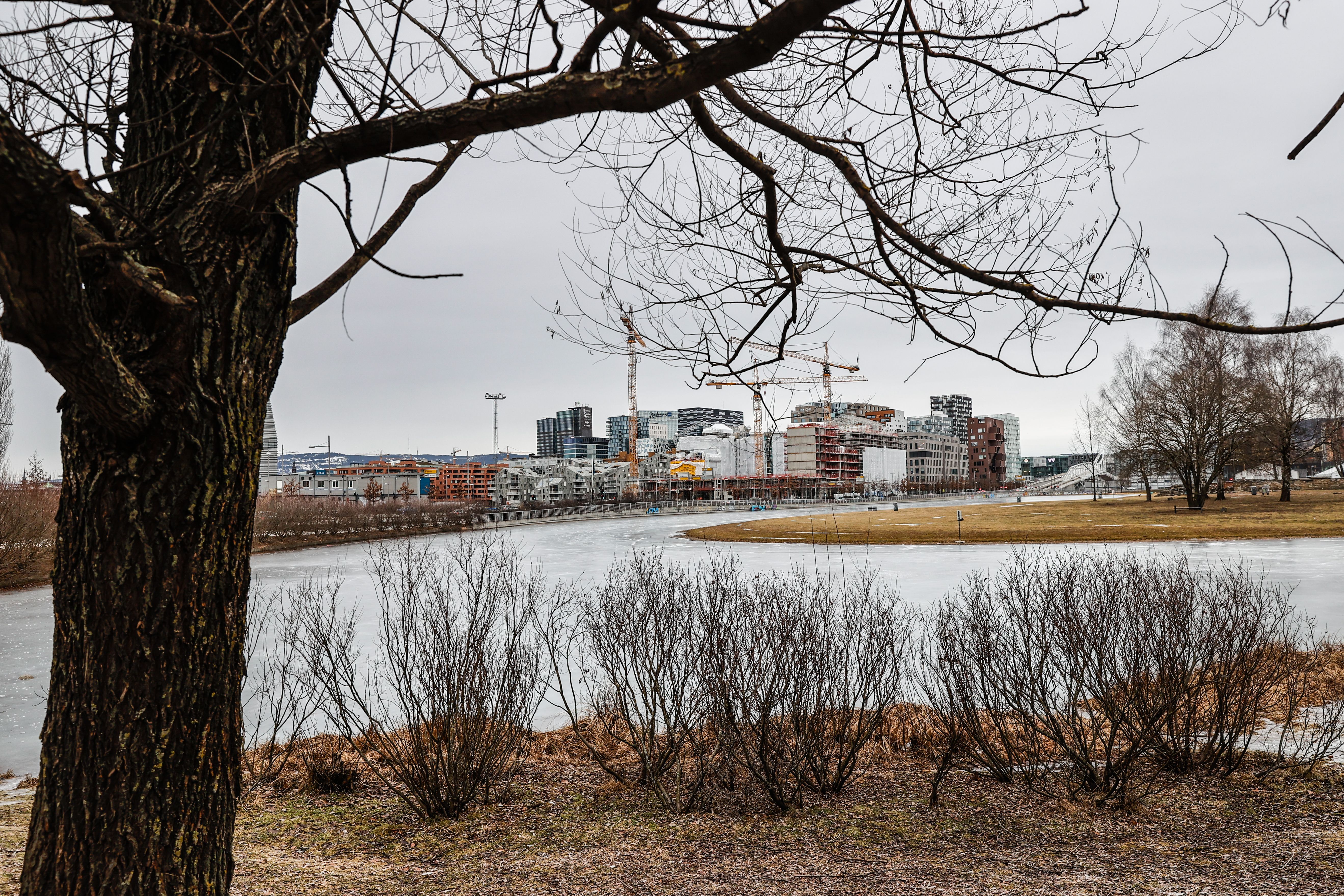 Middelalderbyen er under utvikling. 