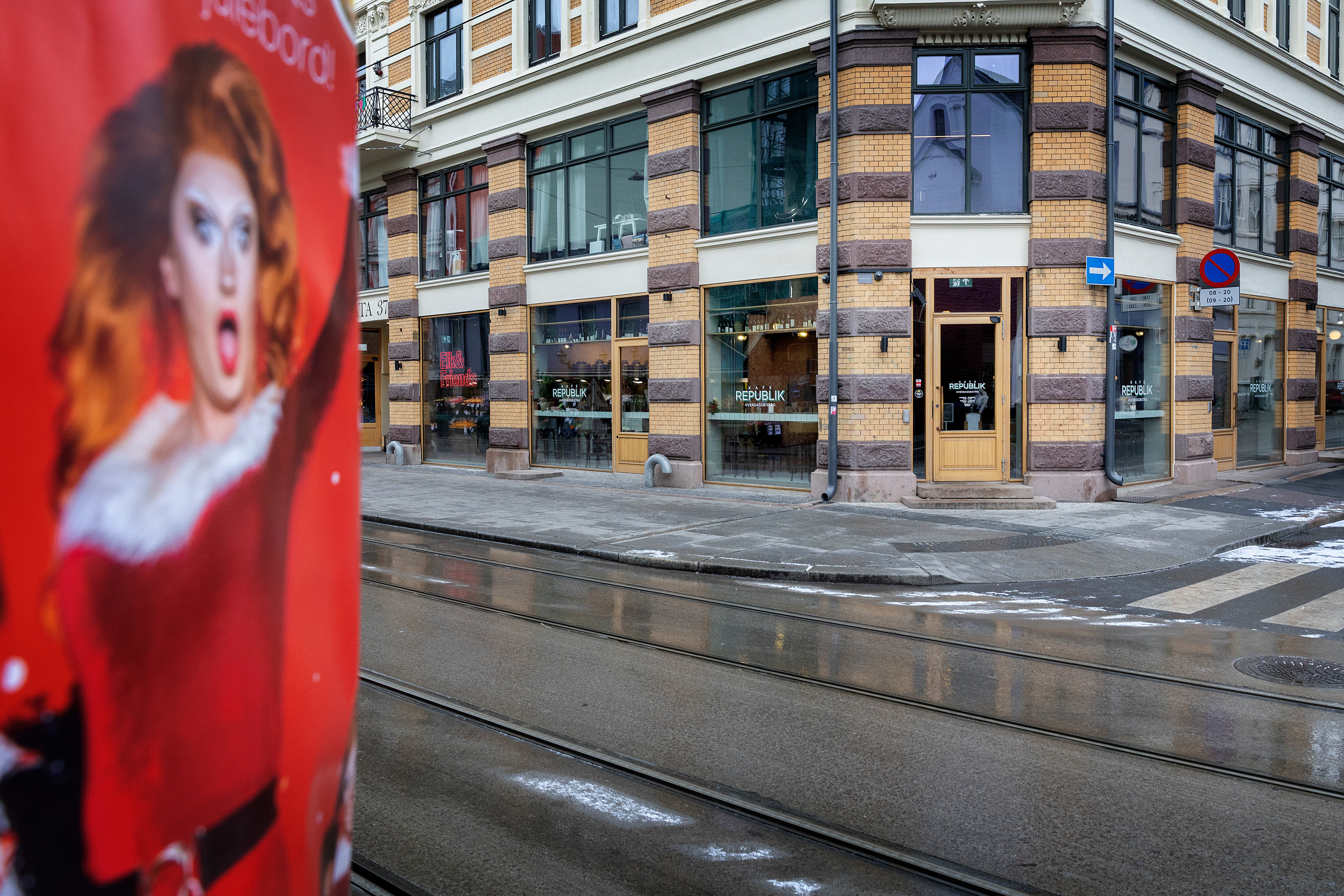 Flott hjørnelokale i Storgata. 