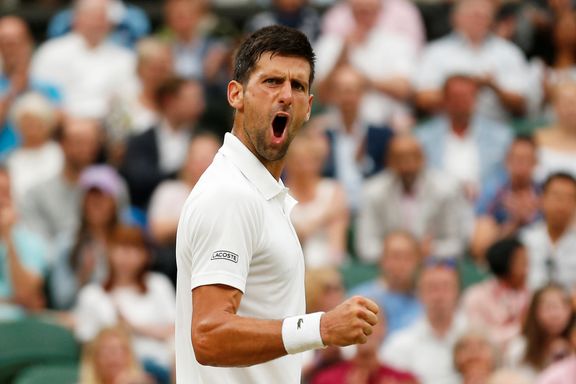 Djokovic kontrollert til kvartfinale i Wimbledon