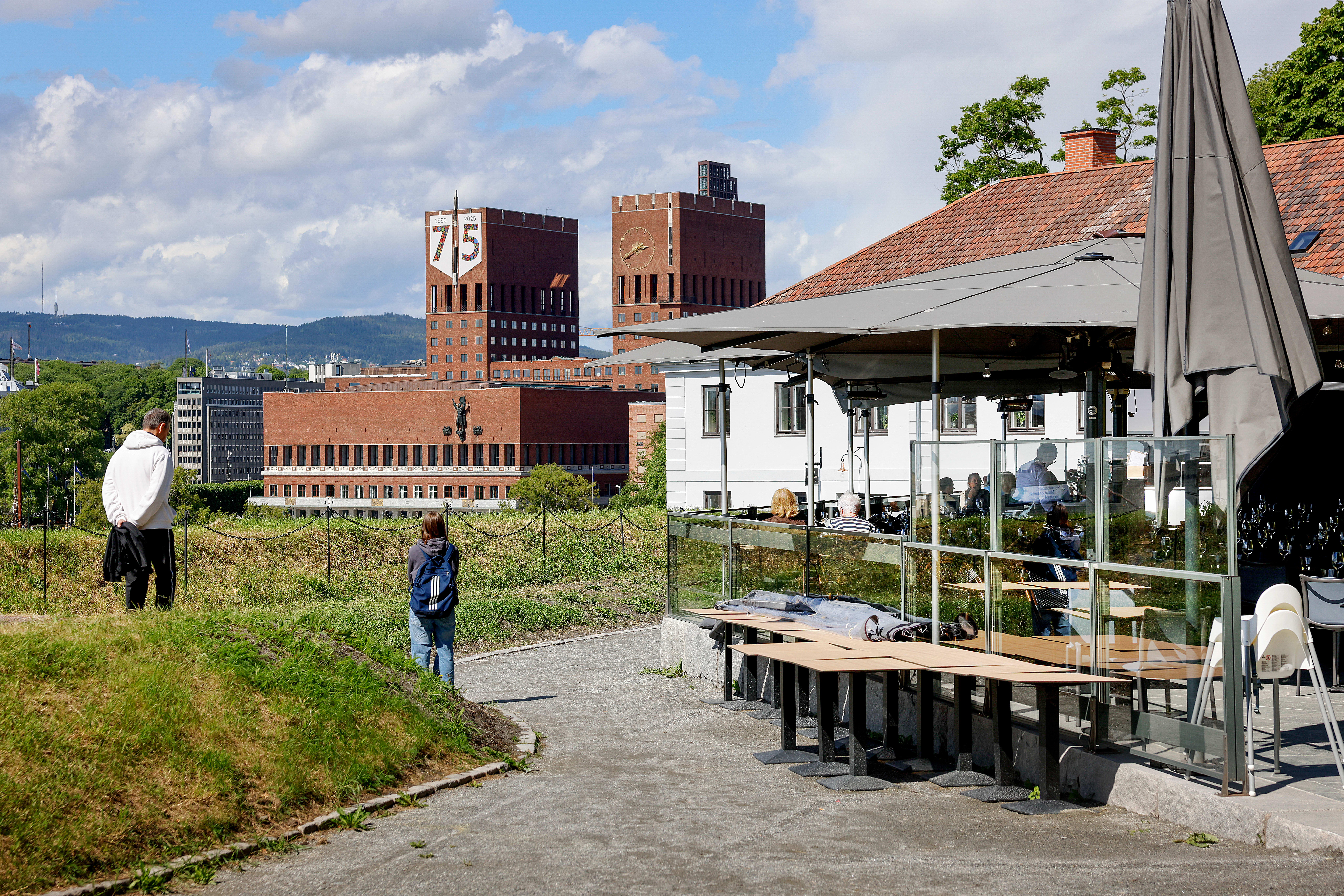 Festningen var i et fengsel i gamle dager.