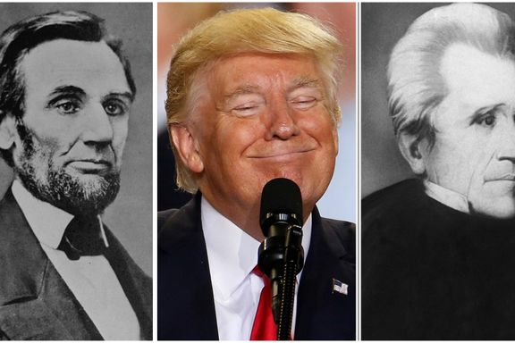 Kø for å gi president Trump historietime etter bemerkninger om borgerkrigen