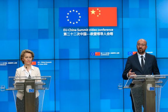 Nå skjerper EU tonen mot Kina