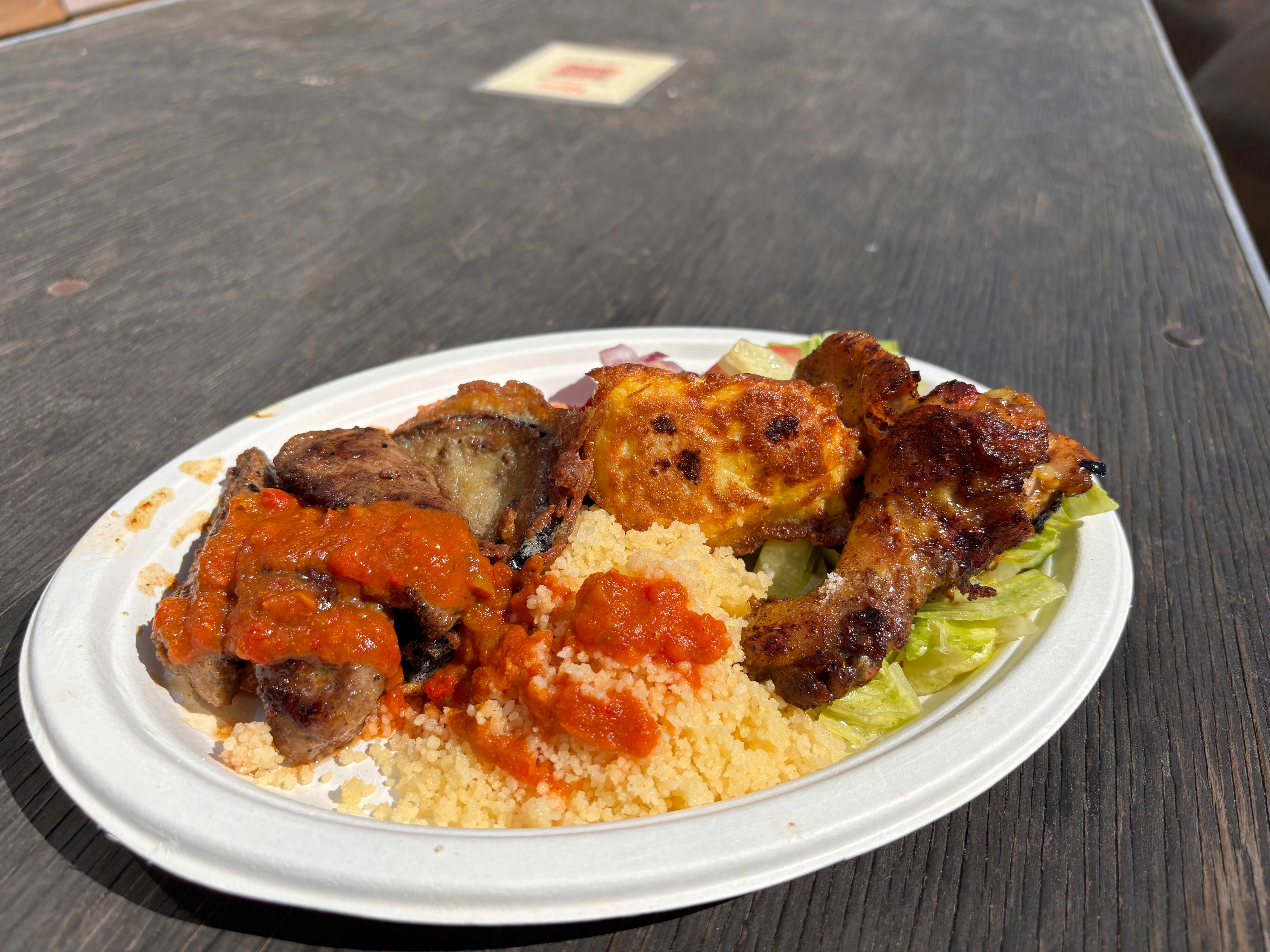 Moroccan tapas skuffer. 