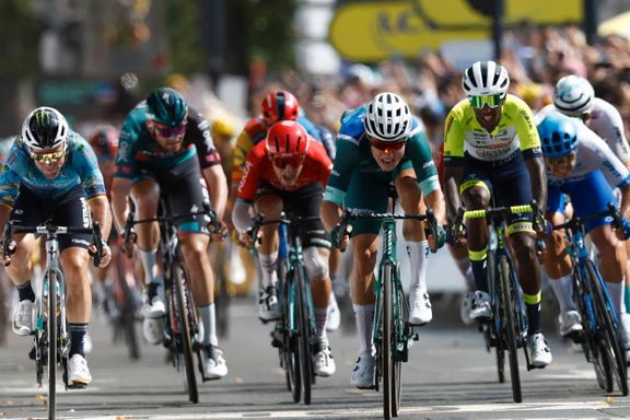 Tour de France: Kristoff slått i spurten igjen – Philipsen tok sin tredje etappeseier