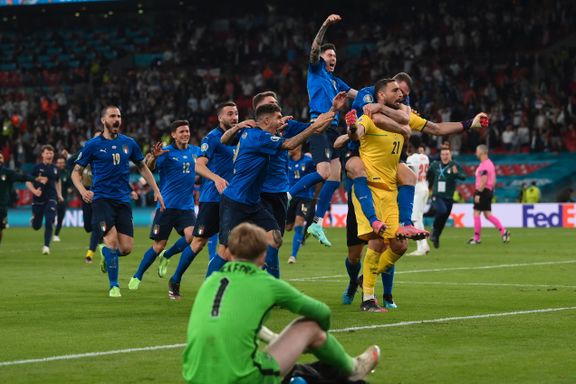 Italia vant EM etter nytt engelsk straffemareritt