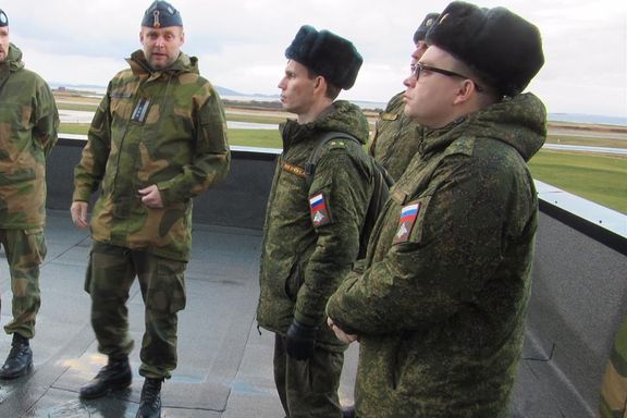 Russiske offiserer fikk inspisere F-35 basen norsk presse ikke får se