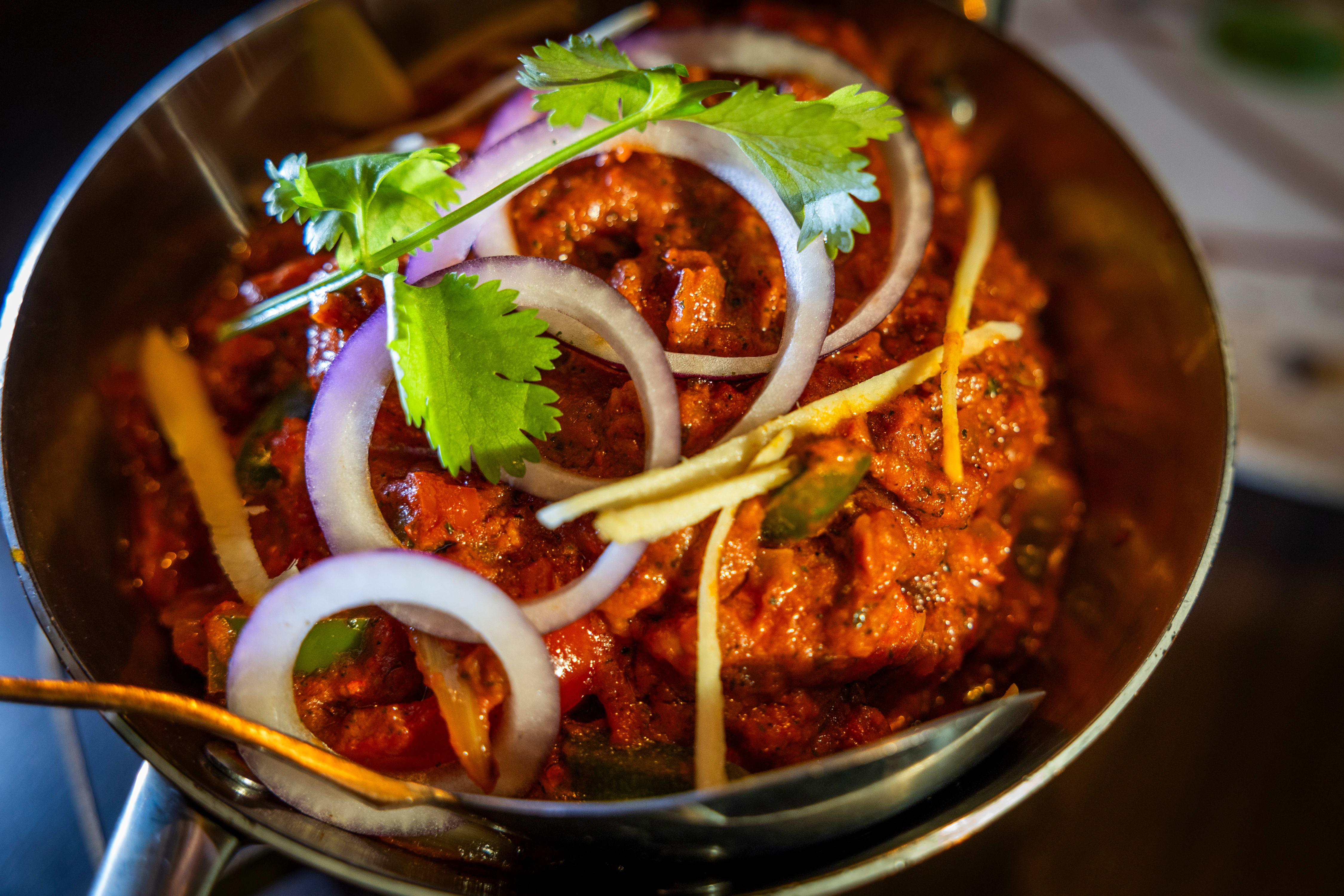 Maten ser innbydende ut.