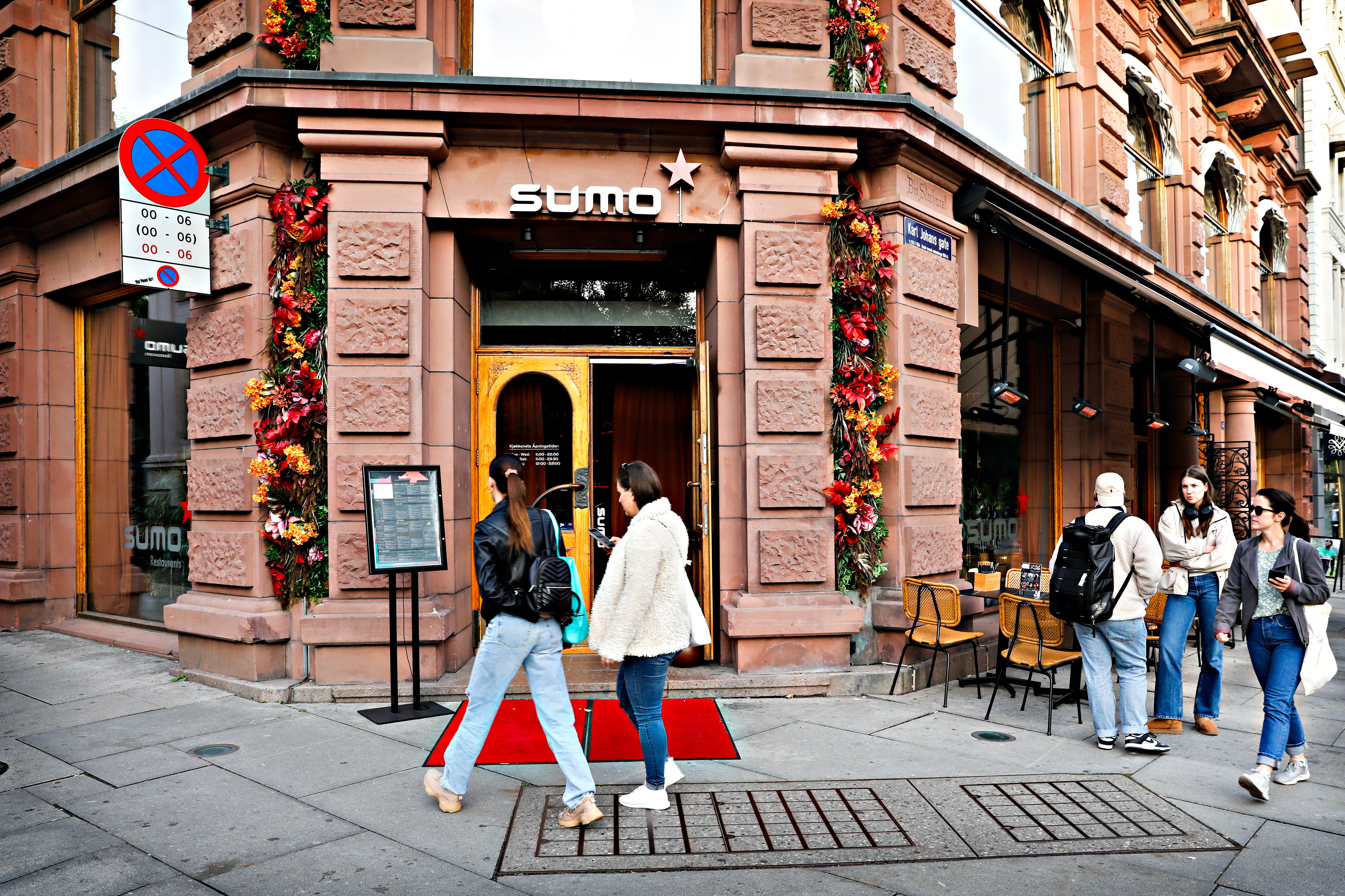 Gamle Hard Rock Café er blitt Sumo. 