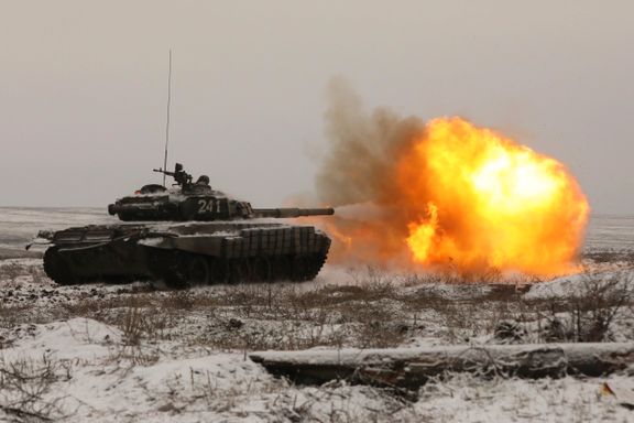 Russiske styrker strømmer til Hviterussland