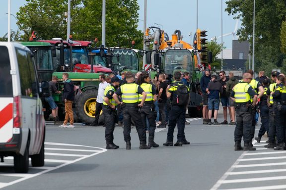 Titusenvis av bønder tok til gatene i protest mot utslippsplaner