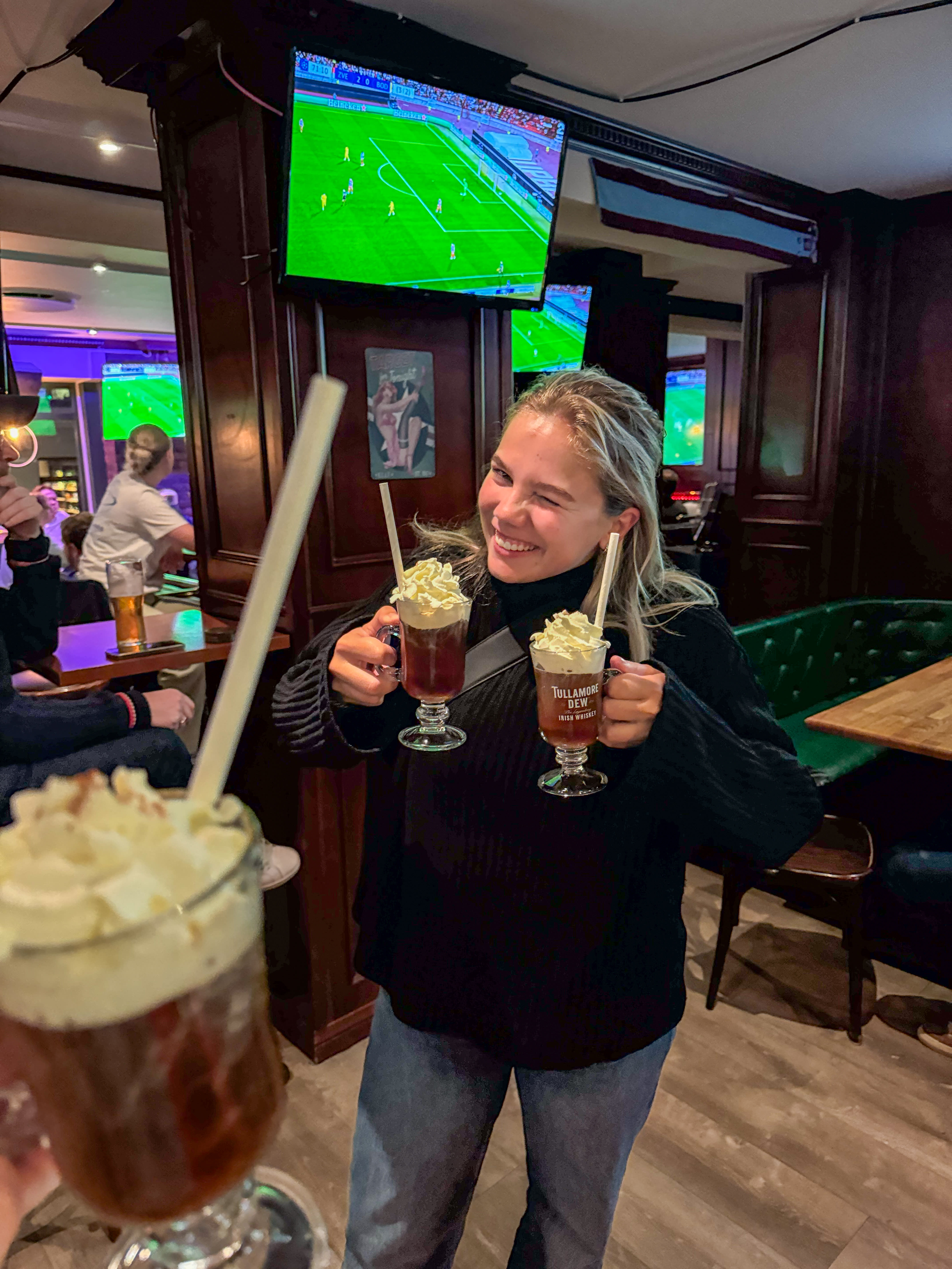 En herlig Irish på Sporten slår aldri feil!