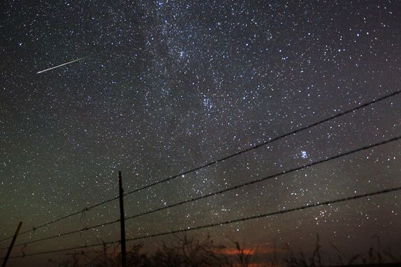 Lysshow på himmelen: Du kan se to-tre stjerneskudd i timen