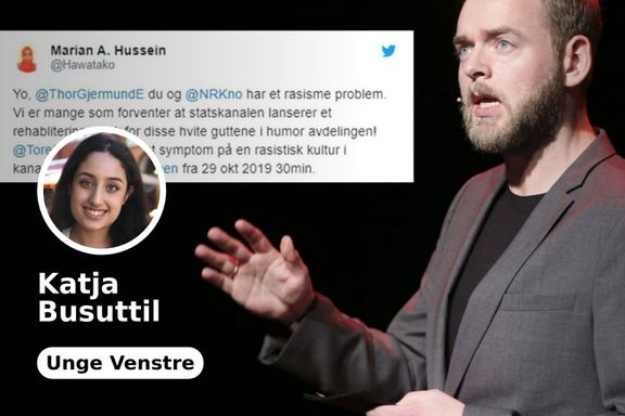 SV-politikeren roper om rasisme i NRK, men bruker selv ord som kan tolkes rasistisk