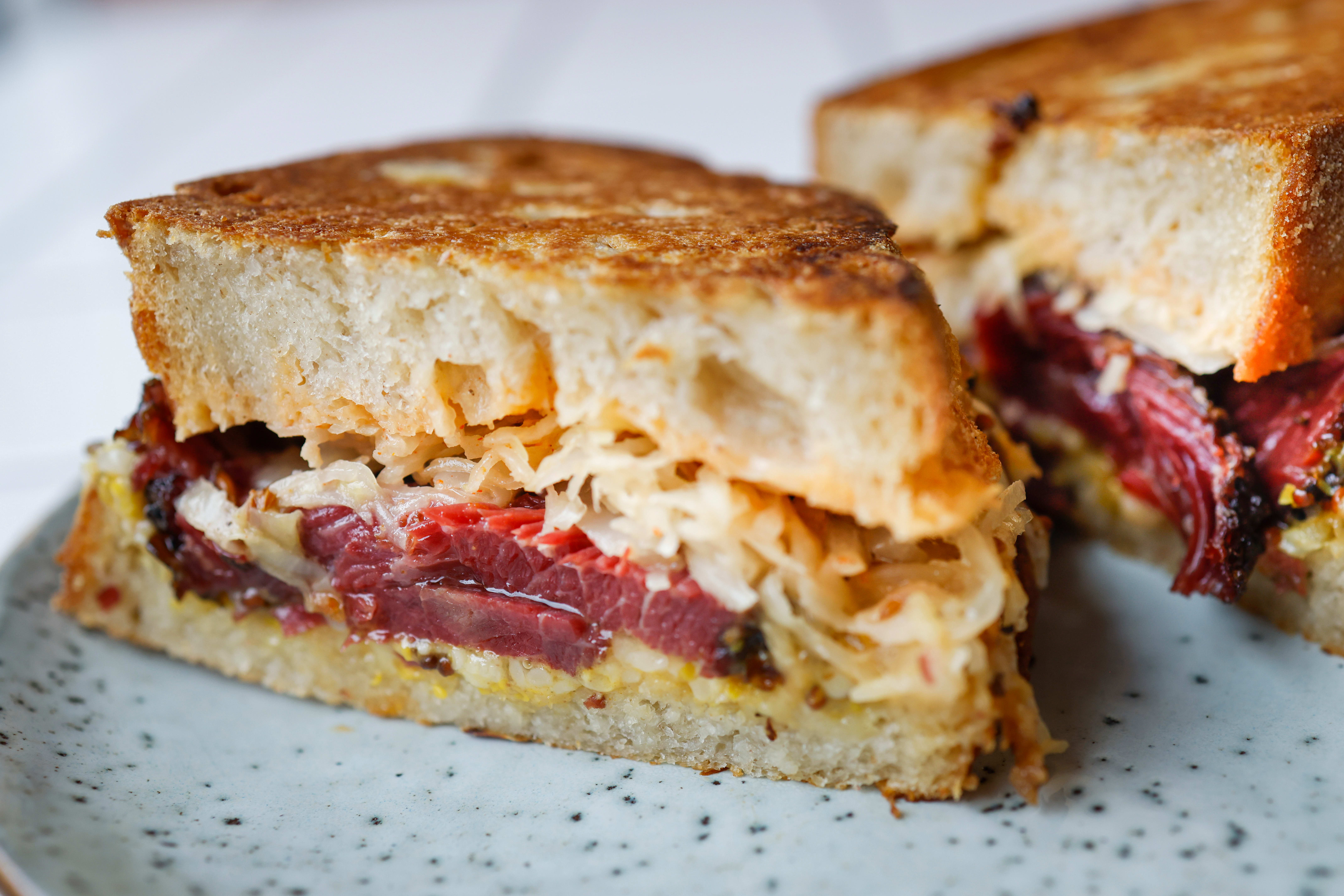 Rueben-sandwich fra Down South Deli.