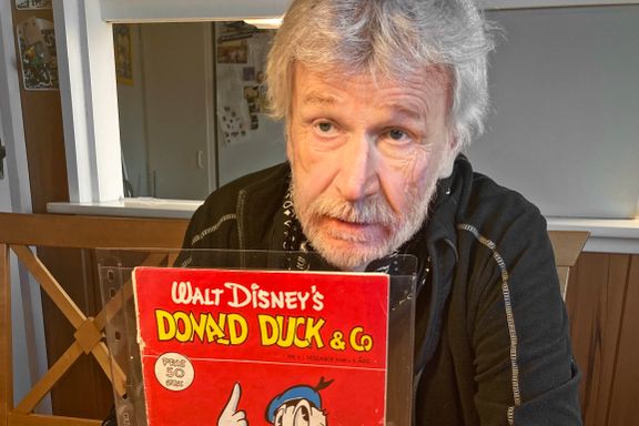 Da Knut (4) klippet i stykker det første Donald-bladet, ante han ikke hvor mye det skulle bli verdt mange år senere