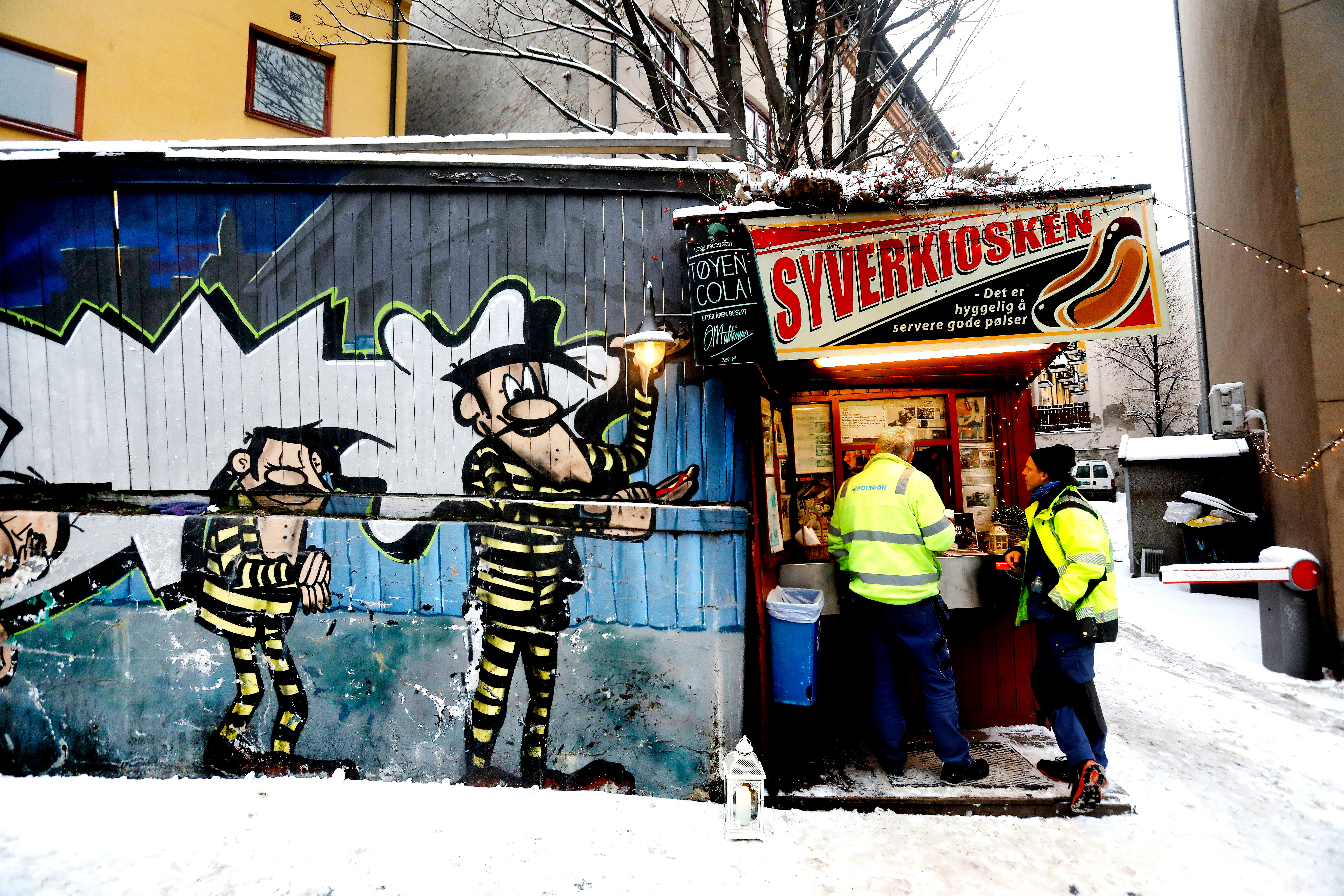 Syverkiosken har en historie som strekker seg tilbake til 1930-tallet. 