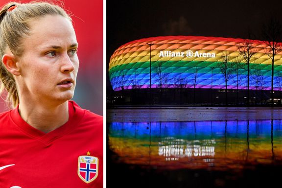 Norsk stjernespiller langer ut mot UEFAs regnbue-nei: – Skam dere