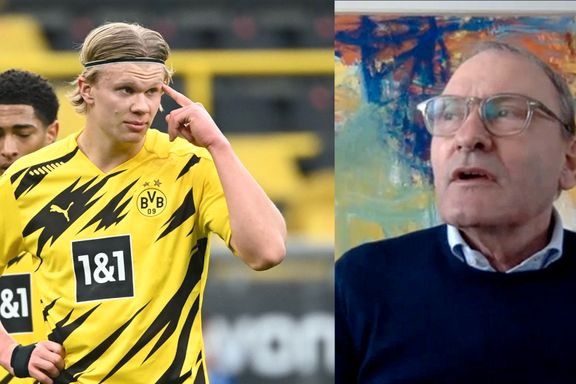 Preben Elkjær i VG-intervju: Mener «komplette Haaland» bør bli i Dortmund i flere år