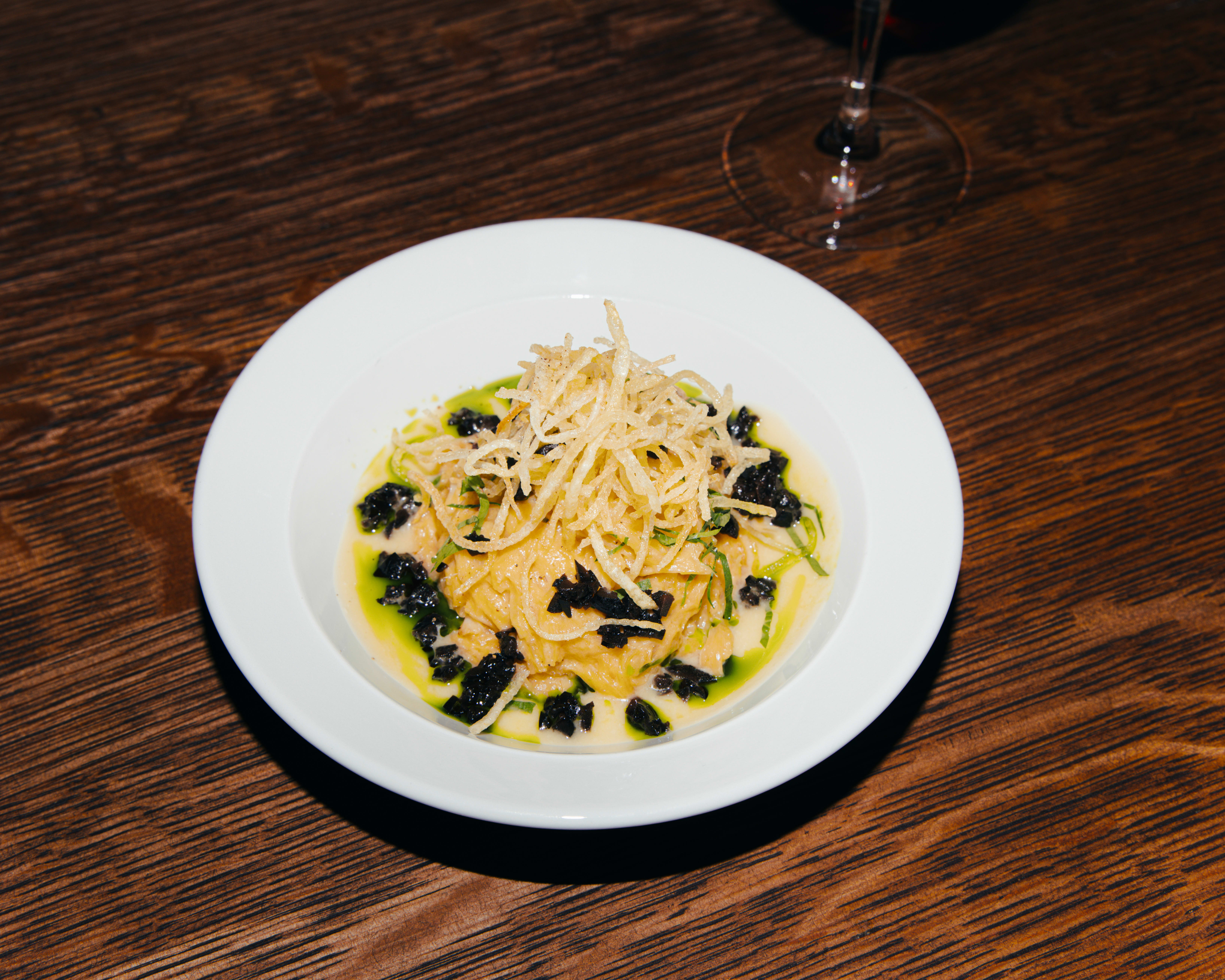 Deilig og salt bacalao hører hjemme her. 