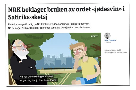 NRK frikjent i PFU for Satiriks-sketsj