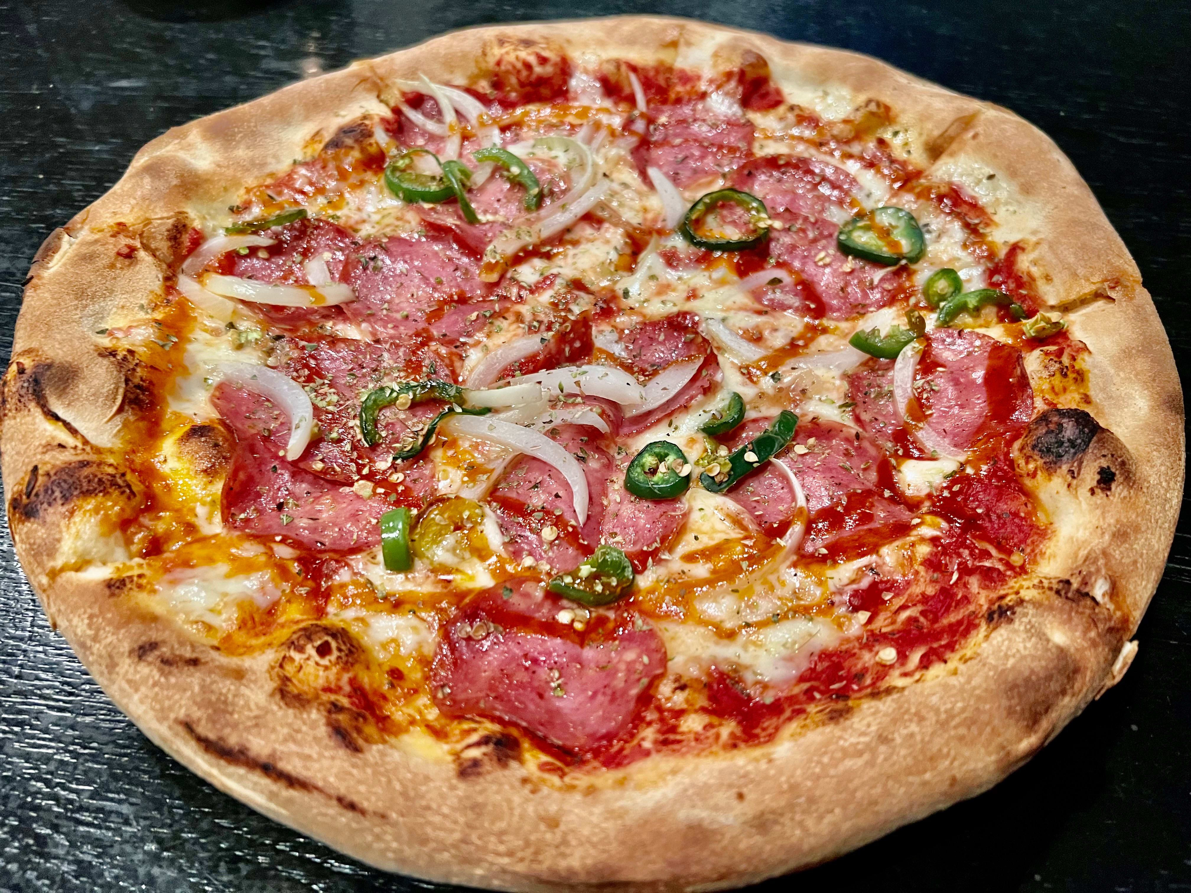 Pizzaene er den beste dealen hos Norefjell. 