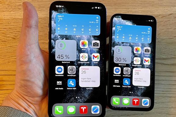 Iphone 12 Mini eller Pro Max? Forskjellen er overraskende 