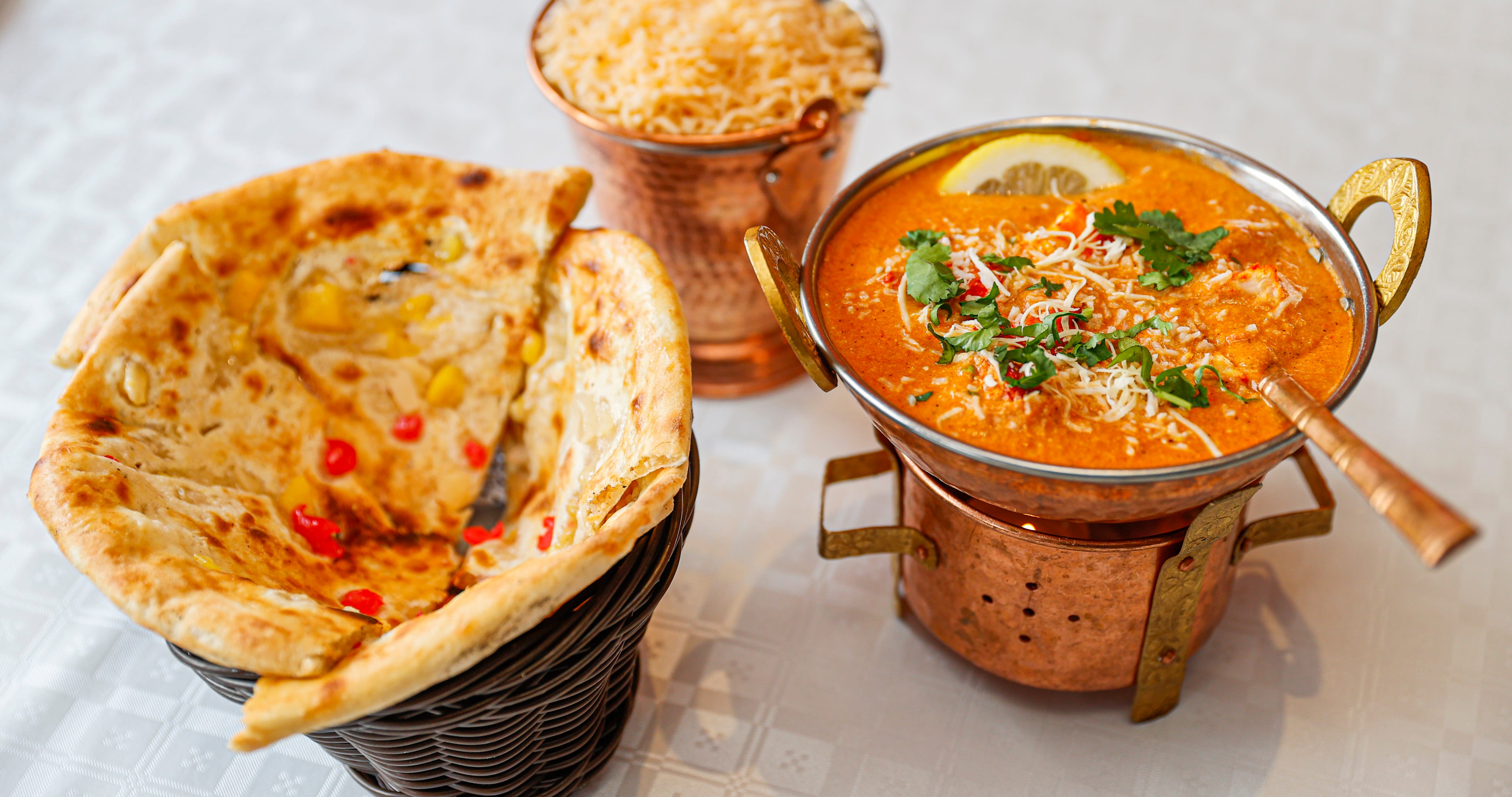 Goan fiskecurry er å anbefale.