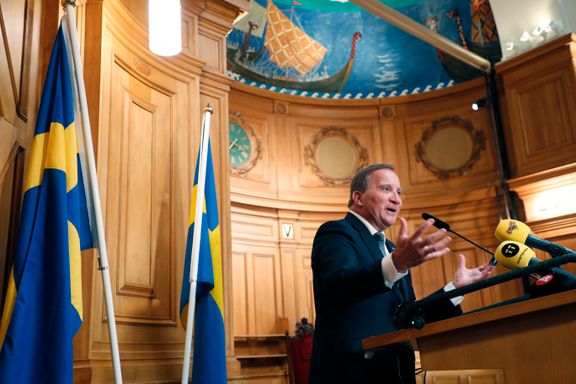 Stefan Löfvens regjering på plass igjen etter noen kaotiske uker