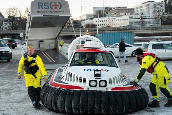 Forrige helg var så ille at Norges eneste redningsluftputebåt ble tilkalt