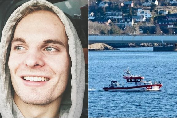 Nicolai (24) er savnet i Salhusfjorden. Familien ber om hjelp til letingen.