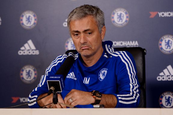 Suspendert Mourinho i knallform: - Kanskje jeg ser kampen på iPaden