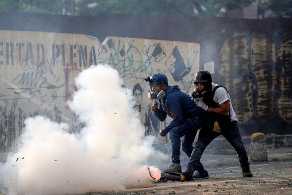 Sammenstøt under protester mot Venezuelas president