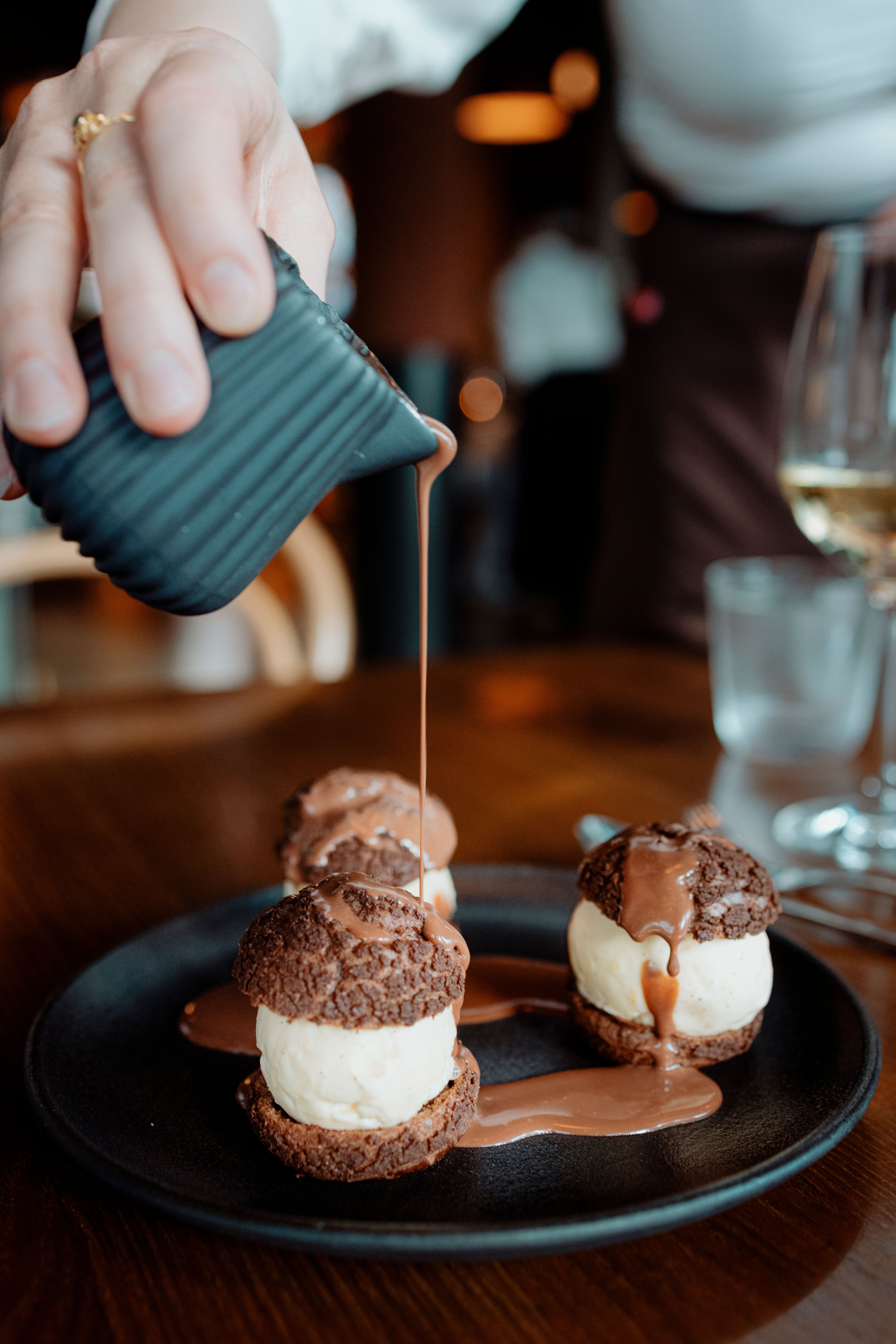 Mektig og god dessert. 