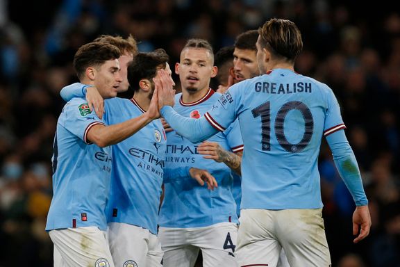 Manchester City kontrollert videre i ligacupen med Haaland på benken