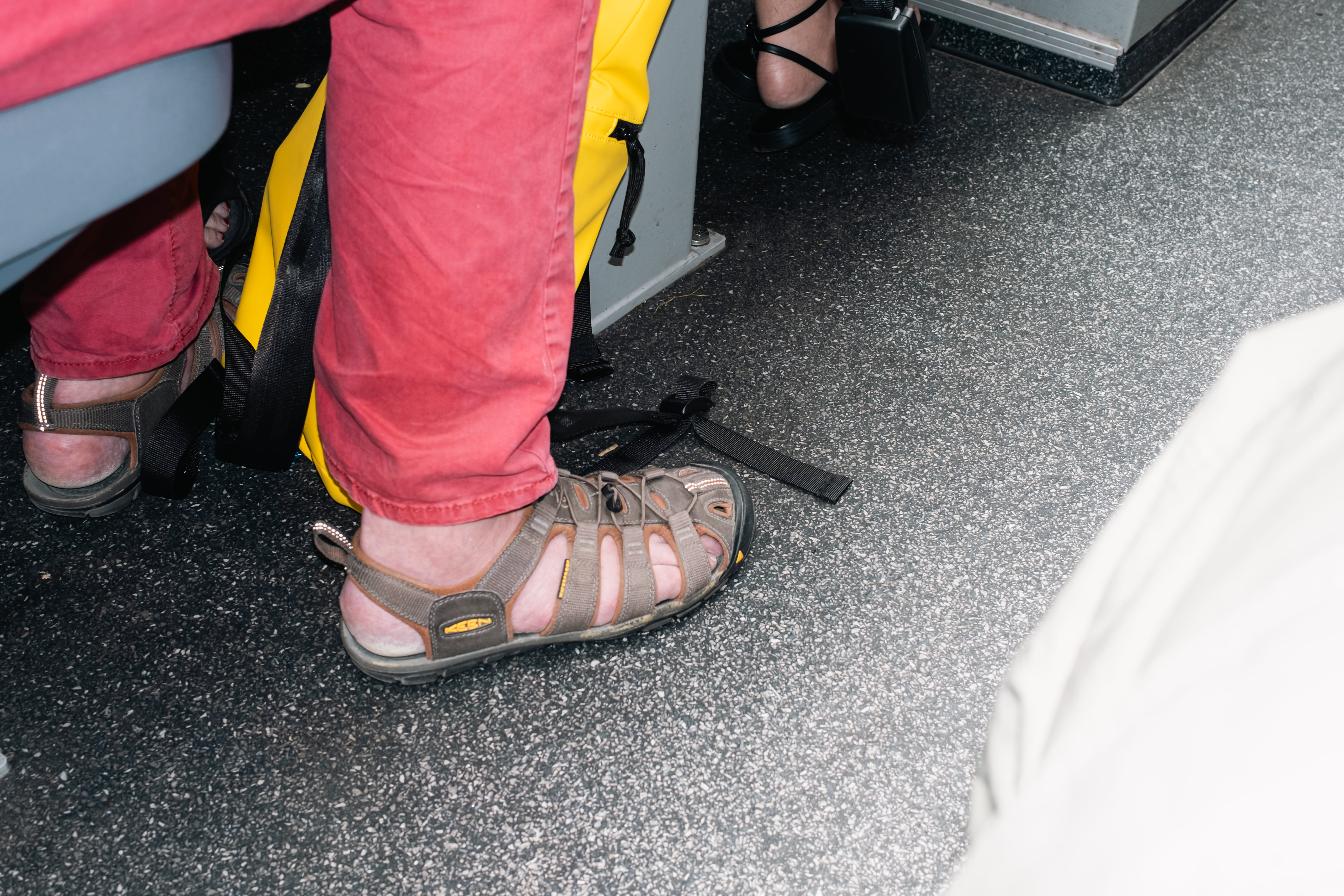 Kanskje er det for mye å forvente av cruiseturister, at de skal interessere seg veldig for Oslos kultur, men vi håpet iallfall på sokker i sandaler. 