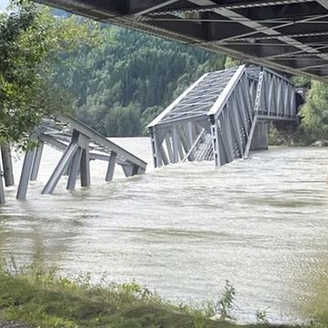 Jernbanebro på Dovrebanen kollapset: – Vil få store konsekvenser