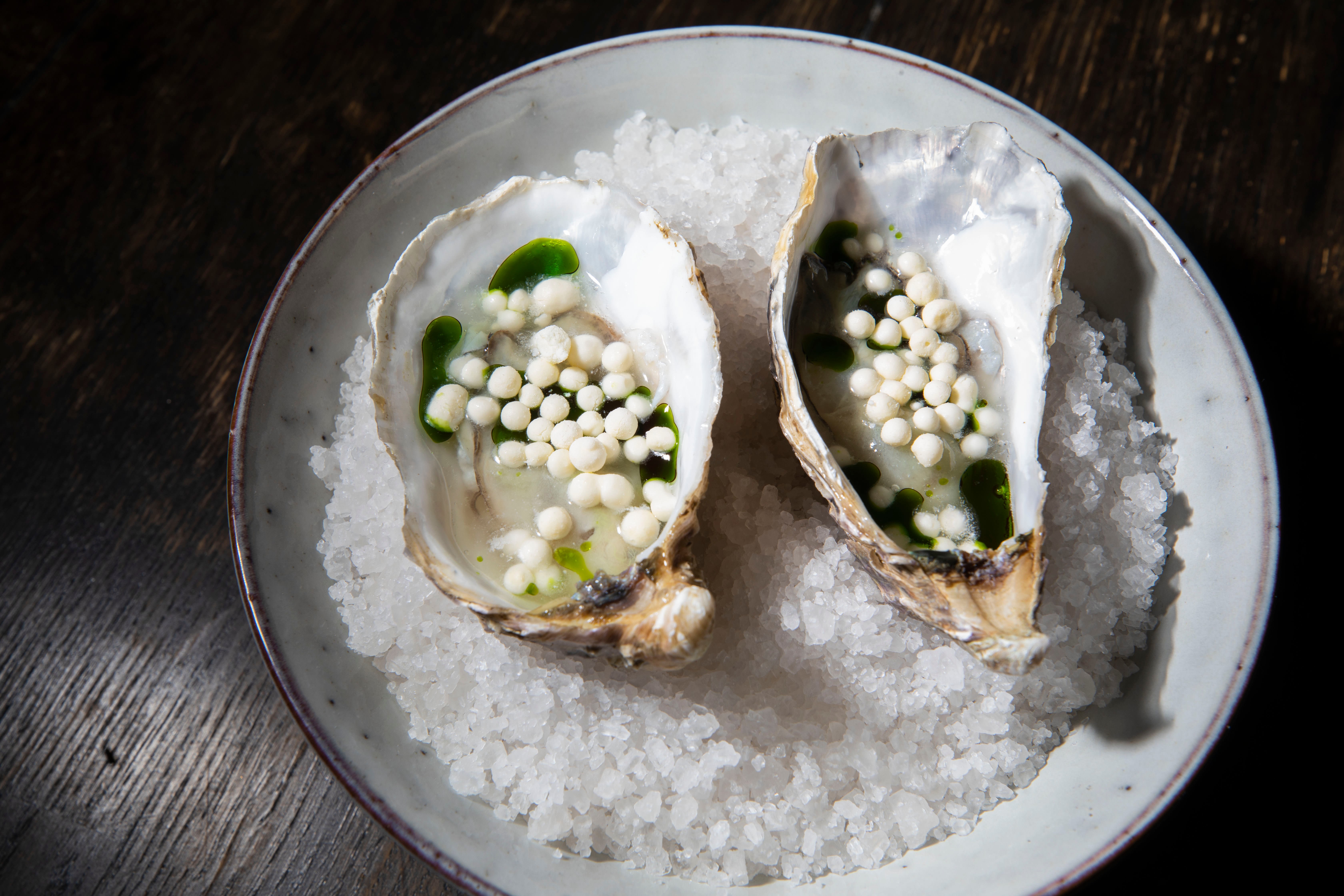 Deilige østers hos Brasserie Ouest. 