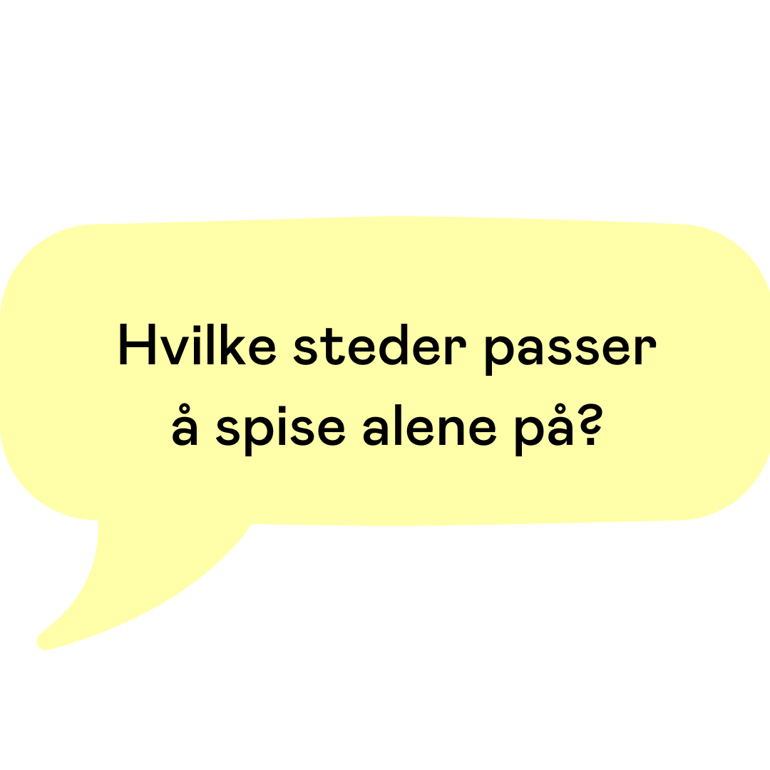 Hvilke spisesteder i Oslos er rimelige, men også bra? Hvor burde jeg spise i Bjørvika?