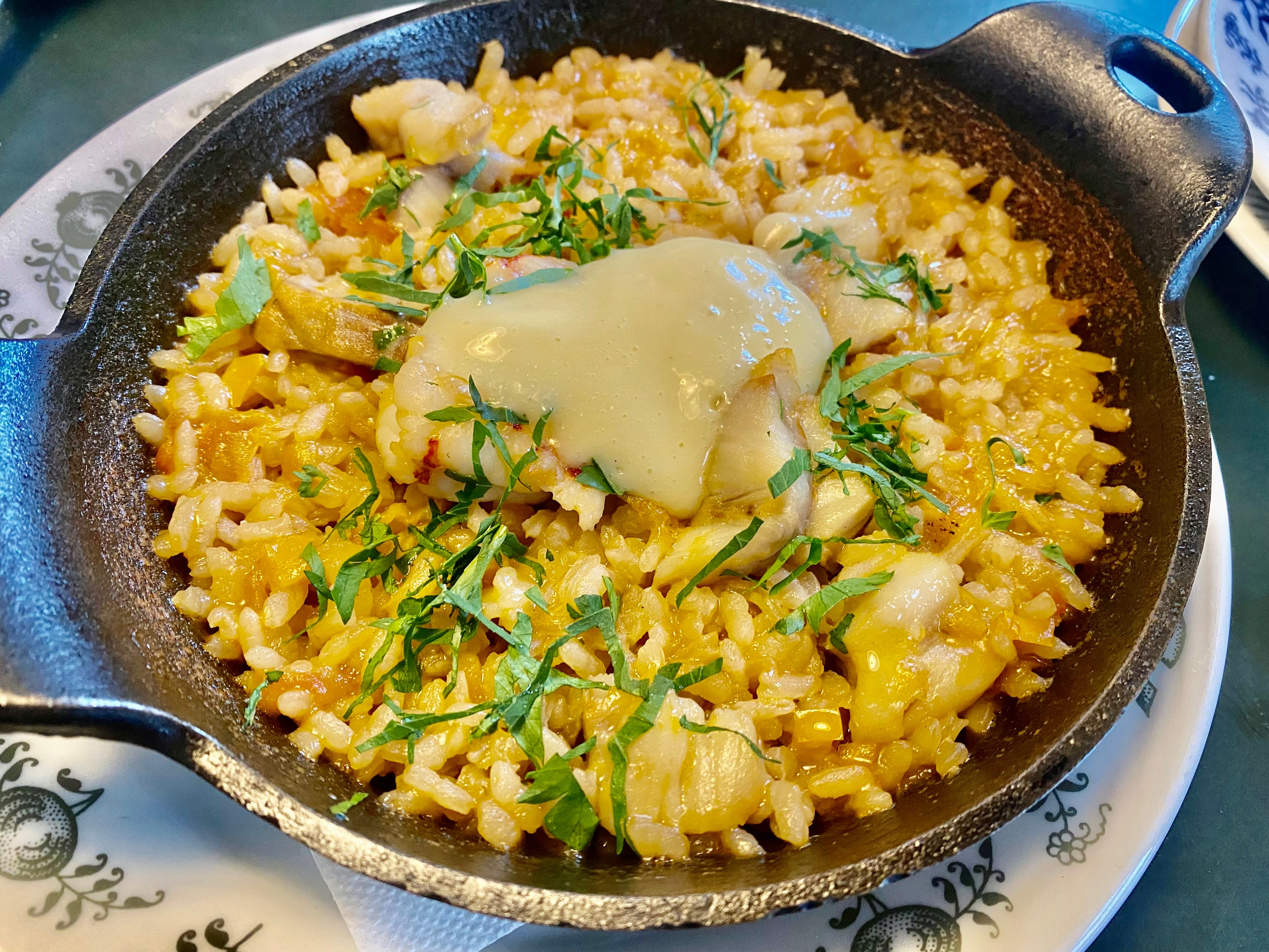 Mettende rett for 160 kroner. 