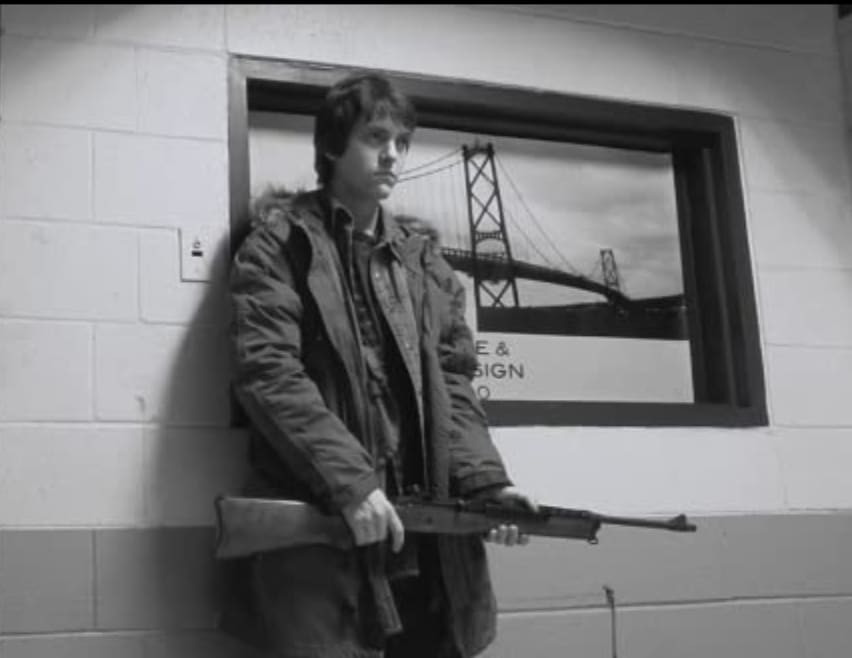 Maxim Gaudette spiller drapsmannen i «Polytechnique».