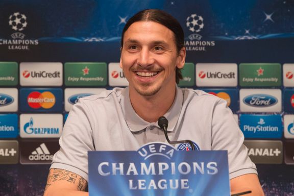 Se Zlatans pressekonferanse før Malmö-møtet